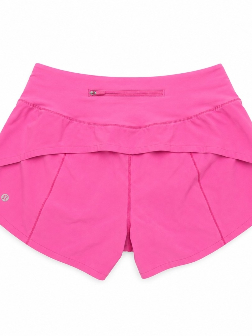 Lululemon Pink Speed Up Running Shorts Size 10